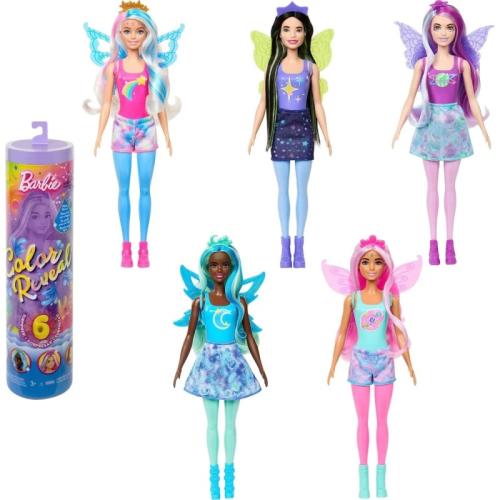 Barbie Color Reveal Doll Rainbow Galaxy Series 5 Σχέδια - 1 Τμχ (HJX610)