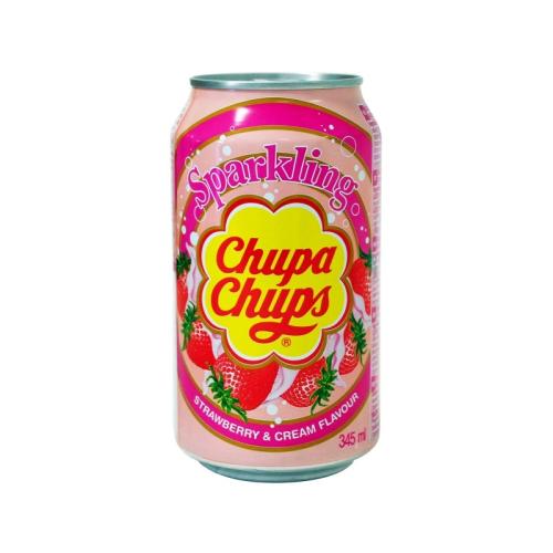 Chupa Chups Αναψυκτικό Strawberry & Cream 345ml (CHUP451)