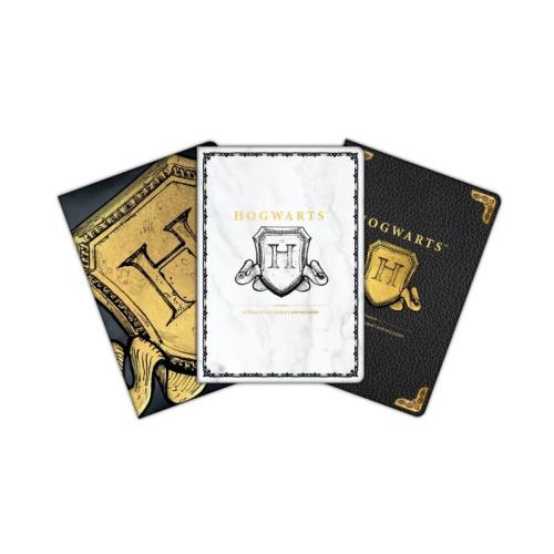 Harry Potter A6 Notebooks Σετ 3 τμχ Hogwarts Shield (HP148444)