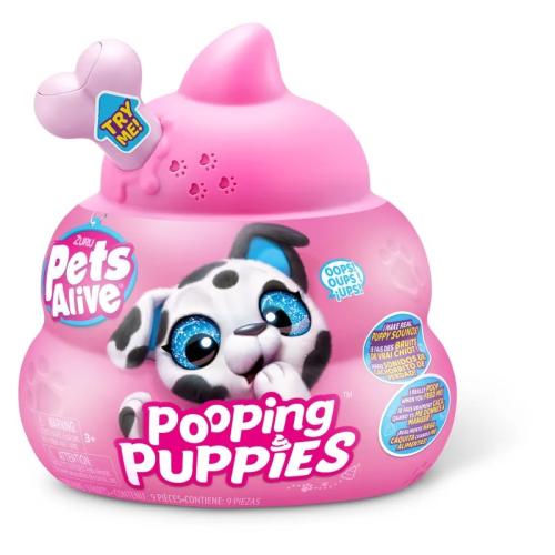 Κουταβι Pooping Pupolly Pocketies Pets Alive 3 Σχέδια - 1 τμχ (11809542)