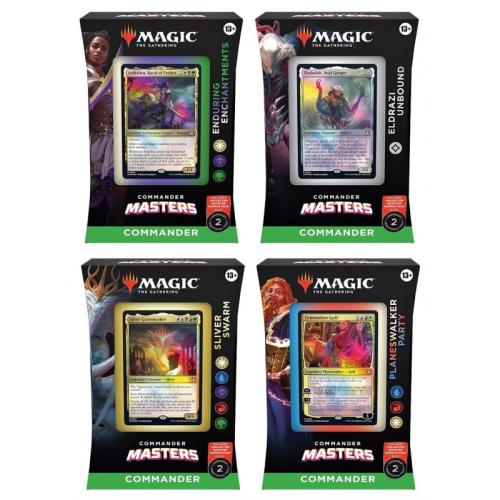 Magic The Gathering! Commander Masters Commander Deck Display - En 4 Σχέδια - 1 τμχ (D20160001)