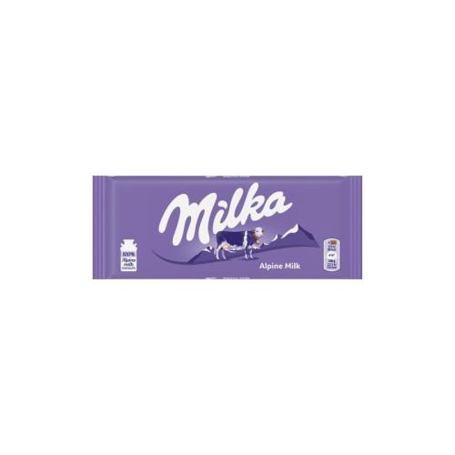 Milka Σοκολατα Alpine Milk 100Gr (F4241991)