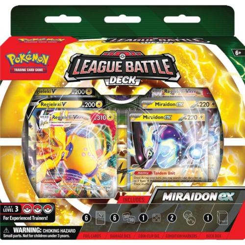 Pokemon TCG: Miraidon Ex League Battle Deck (6 Decks) - En (290-87273)