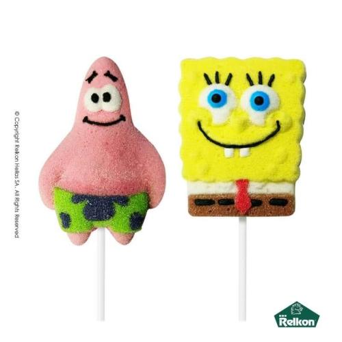 Relkon Spongebob Marshmallow Lollipop 45G 2 Σχέδια - 1 τμχ (55101)