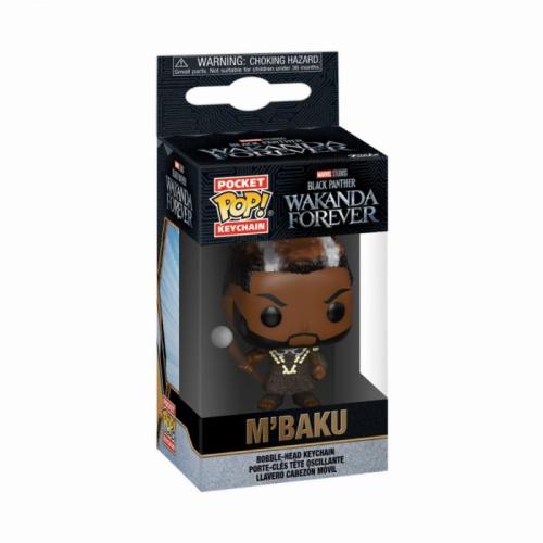 Funko Pop! Μπρελοκ Marvel: Black Panther Wakanda Forever - M'Baku Vinyl Bobble-Head Figure Keychain (63936)