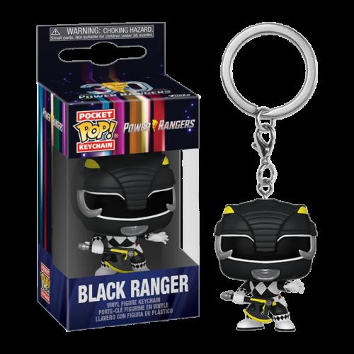 Funko Pop! Μπρελοκ Power Rangers - Black Ranger (FK72149)