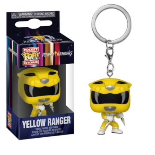 Funko Pop! Μπρελοκ Power Rangers - Yellow Ranger (FK72153)