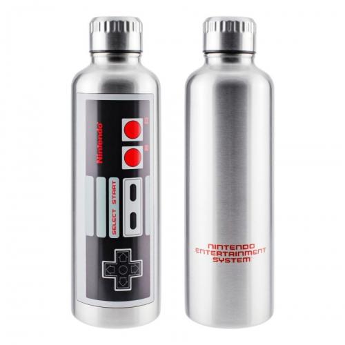 Paladone Nes Metal Water Bottle (500ml) (PP8479NN)