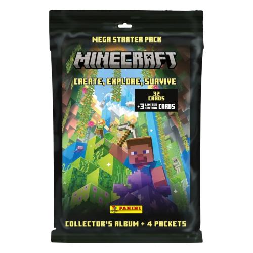 Panini Minecraft Mega Starter Pack Collector's Album (PA.AL.MC.224)