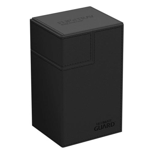 Ultimate Guard Flip 'N' Tray 80+ Xenoskin Monocolor Black (UGD011218)