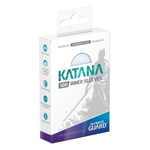 Ultimate Guard Katana Inner Sleeves Standard Size Transparent (100) (UGD011337)