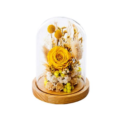Dry Flowers Κίτρινο Premium 12x20cm