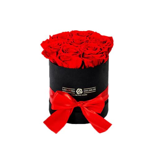 Forever Roses Κόκκινα Premium 12x17cm 7 τριαντάφυλλα