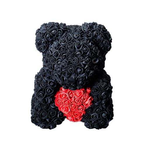 Toy Flower Μαύρο Premium 40cm σε κουτί
