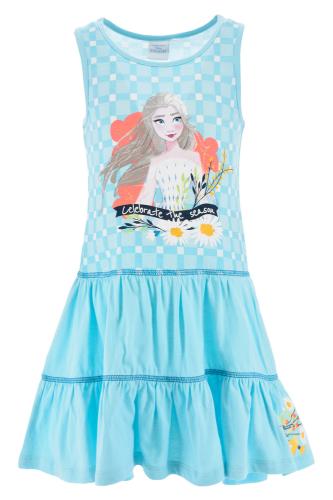 Φόρεμα μακό κορίτσι Frozen-WE1114-BLUE