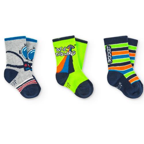 Κάλτσες 3 τεμ.αγόρι Boboli-397021-4649-Multicolor