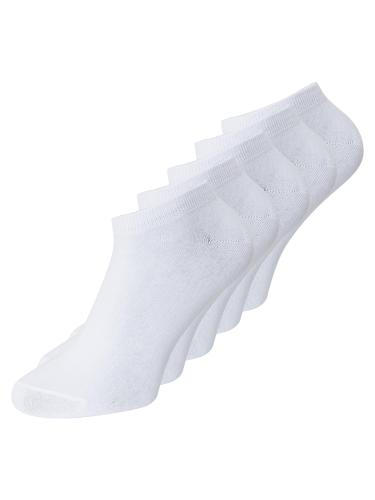 Κάλτσες κοντές 5 τεμ. αγόρι JACK & JONES-12186046-White