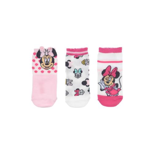 Κάλτσες μπεμπέ 3 τεμ. κορίτσι Minnie Mouse-VH0601-PACK1-WHITE