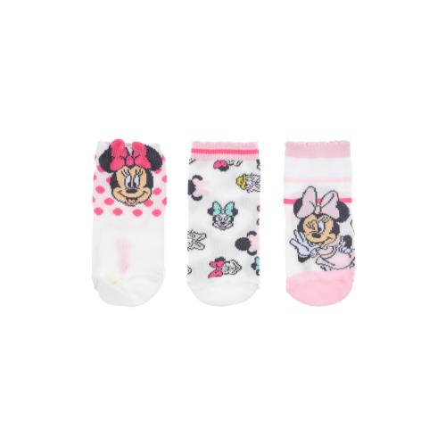 Κάλτσες μπεμπέ 3 τεμ. κορίτσι Minnie Mouse-VH0601-PINK