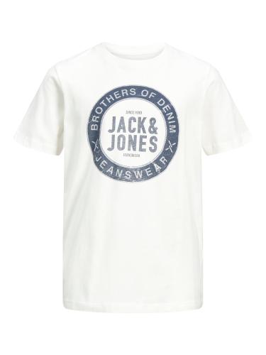 Μπλούζα μακό αγόρι JACK&JONES-12190512-WHITE