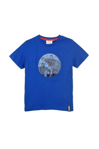 Μπλούζα μακό αγόρι Avengers-UE1048-BLUE