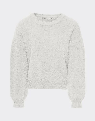 ONLY KOGNEWPIUMO PULLOVER 15306452-Cloud Dancer OffWhite