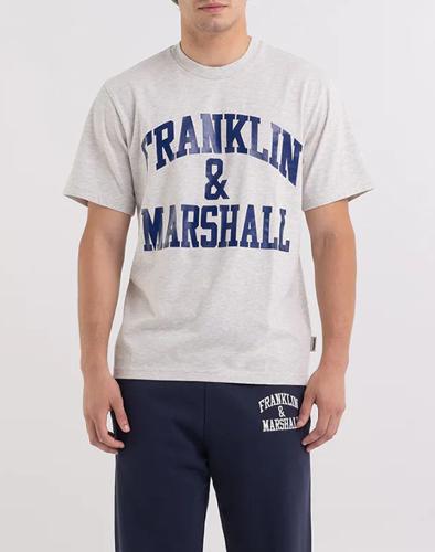FRANKLIN&MARSHALL T-Shirt JM3011.000.1009P01-DM01 LightGray