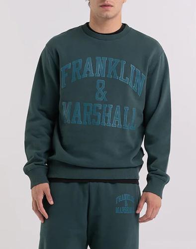 FRANKLIN&MARSHALL Sweatshirt JM5206.000.2004P01-102 DarkGreen