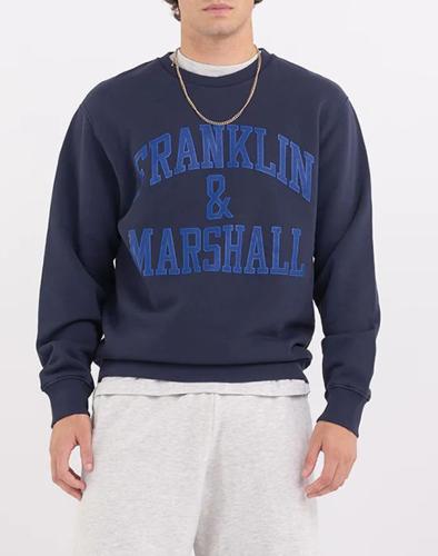 FRANKLIN&MARSHALL Sweatshirt JM5206.000.2004P01-219 NavyBlue