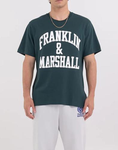 FRANKLIN&MARSHALL T-Shirt JM3011.000.1000P01-102 DarkGreen