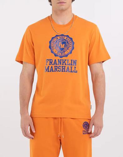 FRANKLIN&MARSHALL T-Shirt JM3014.000.1000P01-609 Orange