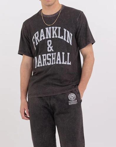 FRANKLIN&MARSHALL T-Shirt JM3021.000.1001G42-997 DarkSlateGrey