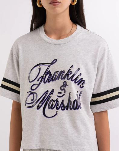 FRANKLIN&MARSHALL T-Shirt JW3023.000.1000P01-DM01 LightGray