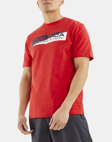 NAUTICA T-SHIRT Baffin T-Shirt 3NCN7K01192-835 Red