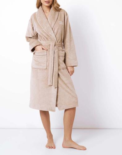 ARUELLE Keira bathrobe 39.01.09.008-BROWN SandyBrown