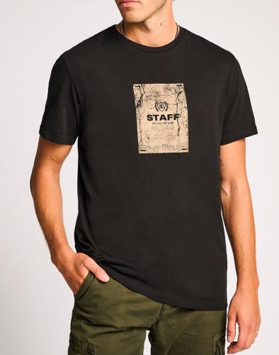 STAFF Cortez Man T-Shirt 64-005.050-Ν0090 Black