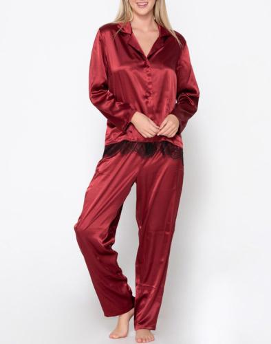 LUNA Prestige pyjama set 82005-17 Red