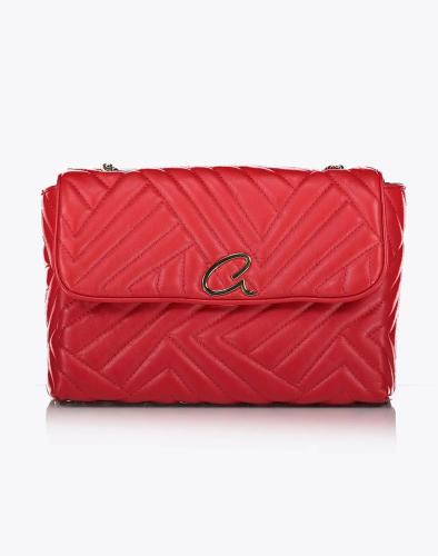 AXEL ACCESSORIES ΤΣΑΝΤΑ ODETTE (Διαστάσεις: 9 x 26 x 17 εκ) 1010-3071-017 Red