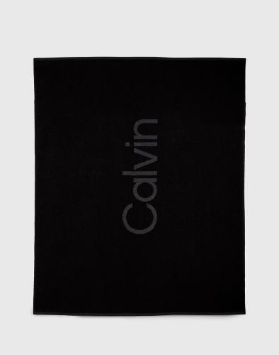 CALVIN KLEIN TOWEL (Διαστάσεις: 170 x 90 εκ) KU0KU00118-BEH Black