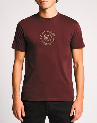 STAFF Ikaros Man T-Shirt 64-001.050-Ν0015 Bordeux