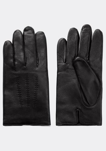 BOSS Δερμάτινα Γάντια της σειράς Hainz5 - 50477271 210 Brown