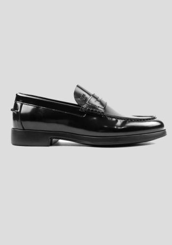 BOSS Δερμάτινα Loafers Παπούτσια της σειράς Flo - R6487 001 Black