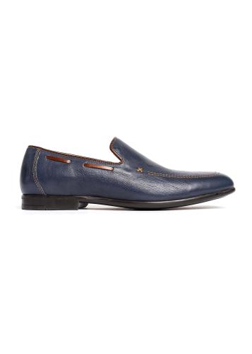 Alessandro Rossi Δερμάτινα Loafers Παπούτσια - AR1537 023 Blue