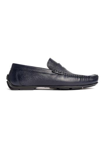 Alessandro Rossi Δερμάτινα Loafers Παπούτσια - AR782 017 Blue