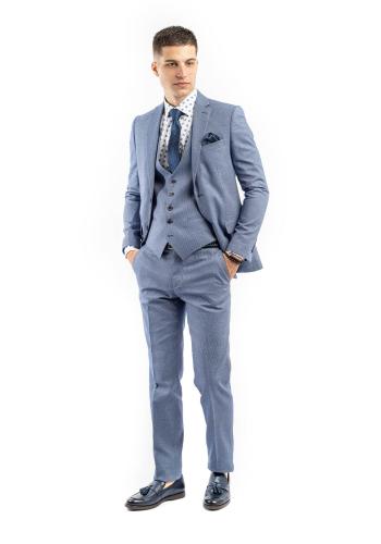 Κοστούμι Slim Fit - Light Blue