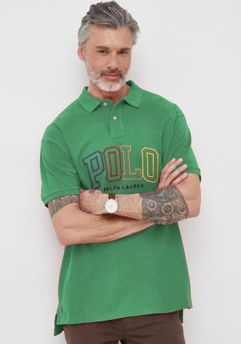 Polo Ralph Lauren Polo Μπλούζα της σειράς Mesh Polo - 710899184 003 Green