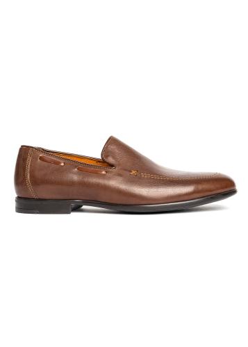 Alessandro Rossi Δερμάτινα Loafers Παπούτσια - AR1537 023 Brown