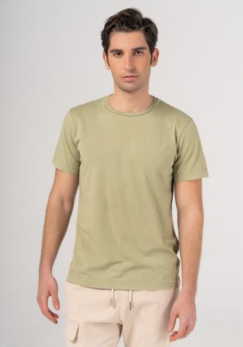 Crossley Καλοκαιρινό T Shirt της σειράς Basic - HUNTC 847C Khaki