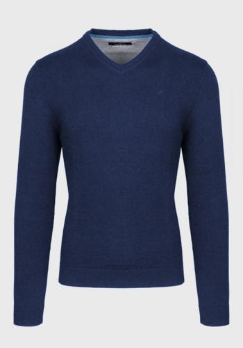 Daniel Hechter Πλεκτή μπλούζα της σειράς Knit - 65020 112805 650 Light Blue
