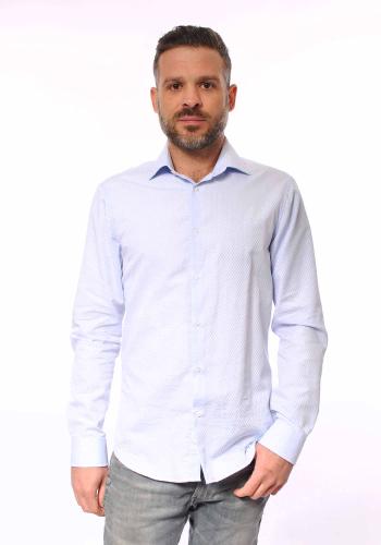 Fragosto Custom Fit Shirt - White